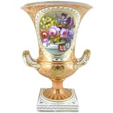 Derby Botanical Vase, probably by William Pegg c. 1813-1820