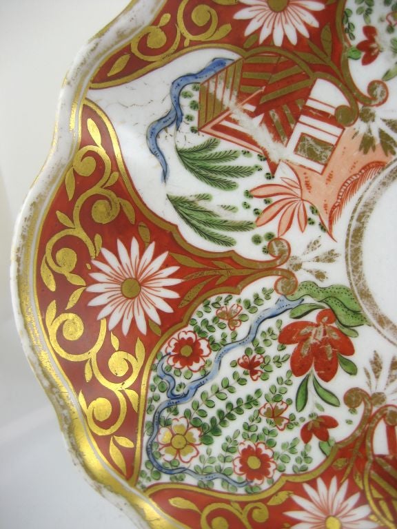 Pair of Early 19th Century Coalport Shell Dishes