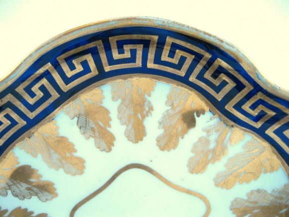 PAIR of Coalport Neo-classical Shell Dishes, c. 1805