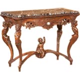 Italian Putti Center Table