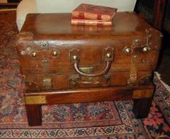 English Leather Trunk