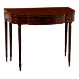 Antique Federal New York Card Table, Circa 1815