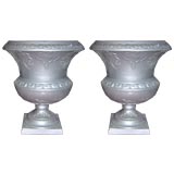 Antique Pair of Victorian Urns