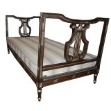 Vintage French deco day bed