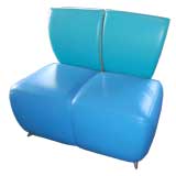 Leo Lux love seat by Pallone