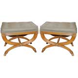 Pair of Upholstered Benches