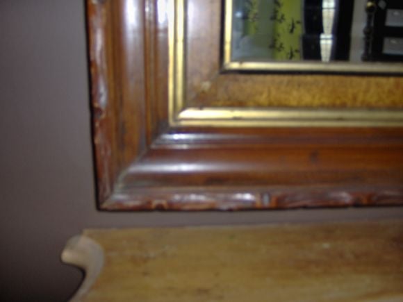 Victorian Hand Carved Mirror