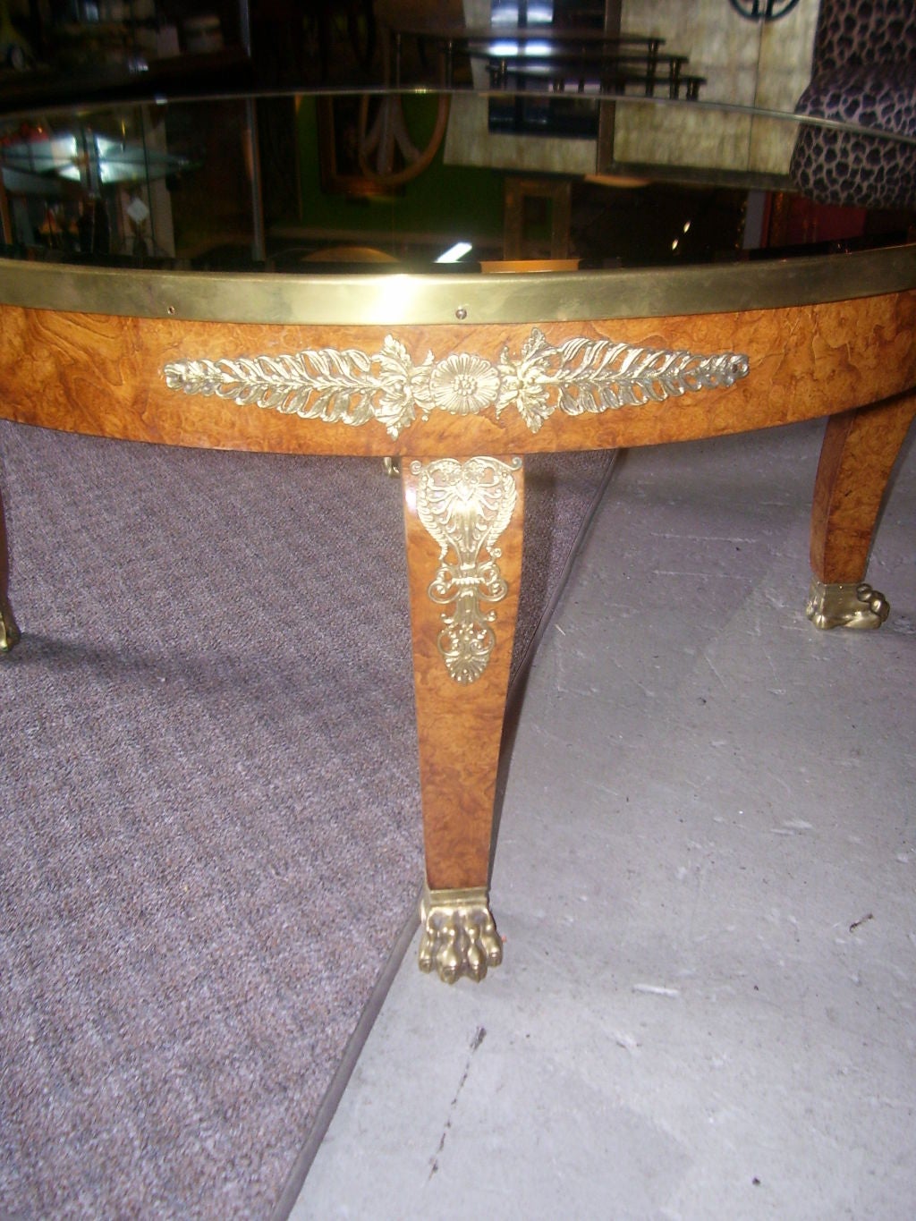 French FRENCH EMPIRE COFFEE TABLE For Sale