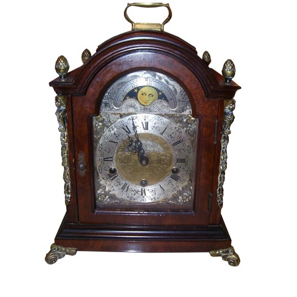 BRACKET CLOCK FROM JOHN SMITH OF LONDON For Sale