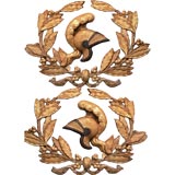 Pair of Italian Neoclassic Appliques