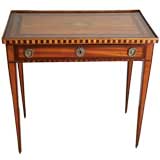 A Dutch Marquetry Side Table