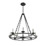 Elias 27 Chandelier by Remains Lighting