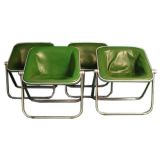 Vintage Set  of 4 PLONA chairs by Piretti