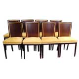 8 Chairs by Borsani.