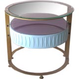 Round Colored Sofa Table