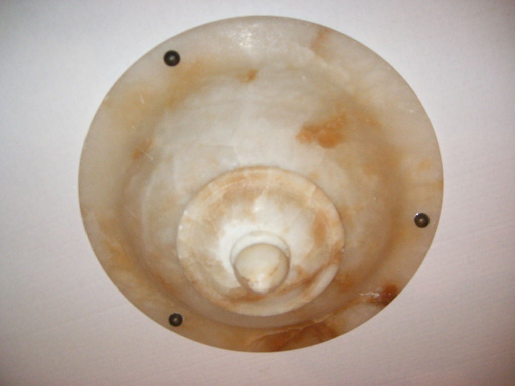 Alabaster Light Fixture