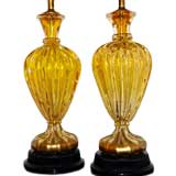 Antique Murano Glass Table Lamps