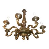Dutch bronze chandelier