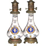 Vintage Pair of 19th Century Italian lamps