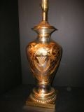 Antique Mercury glass table lamp