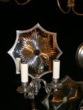Mirrored back sconces