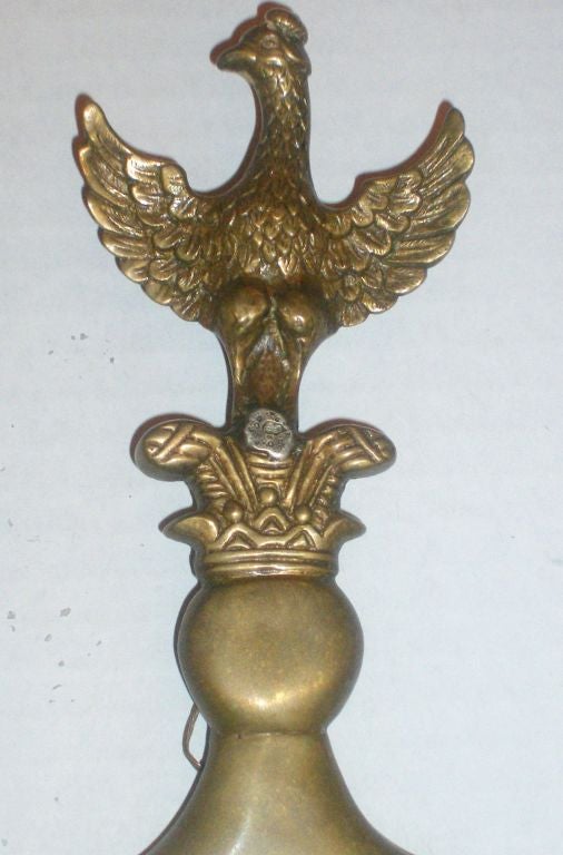 Pair of Brass Sconces