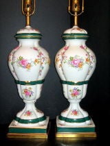 Pair of Porcelain Lamps