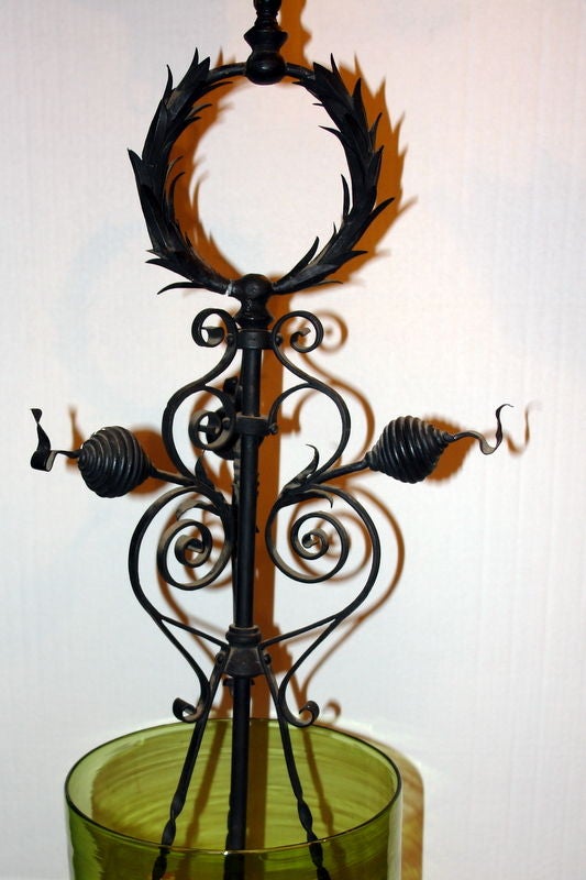 Wrought Iron Light Fixture
