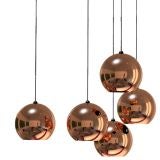 Copper Shade Pendant by Tom Dixon