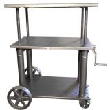 Vintage Industrial Adjustable Lift Table
