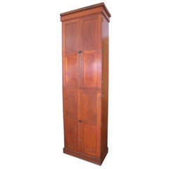 Tall Vintage Pine Cabinet