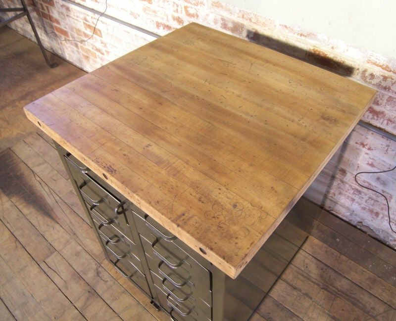 Vintage Industrial Cabinet 2