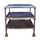 Industrial Three Tier Table