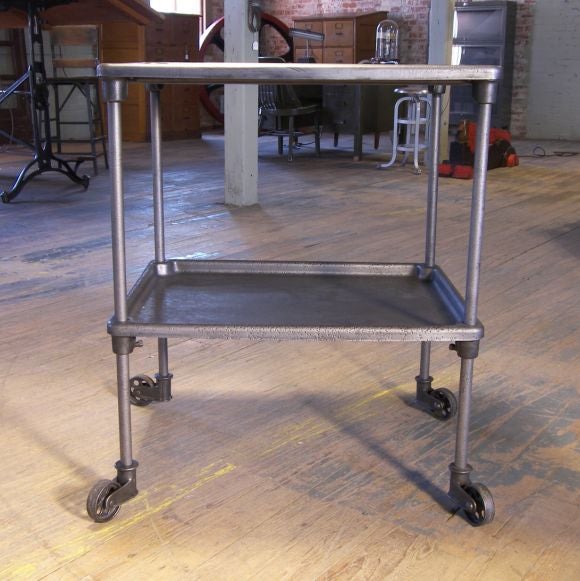 Two Tier Industrial Cart / Table