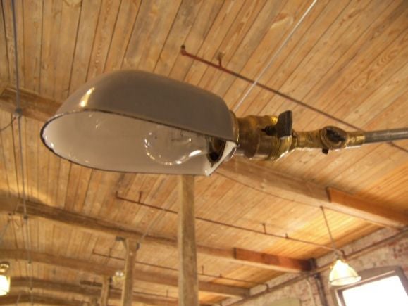 Vintage Industrial OC White Wall Lamp 3