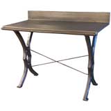 Vintage Cast Iron Welders Table