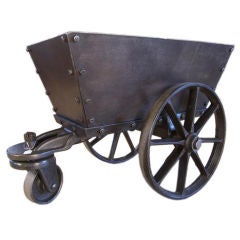 Industrial Antique Mill / Foundry Cart