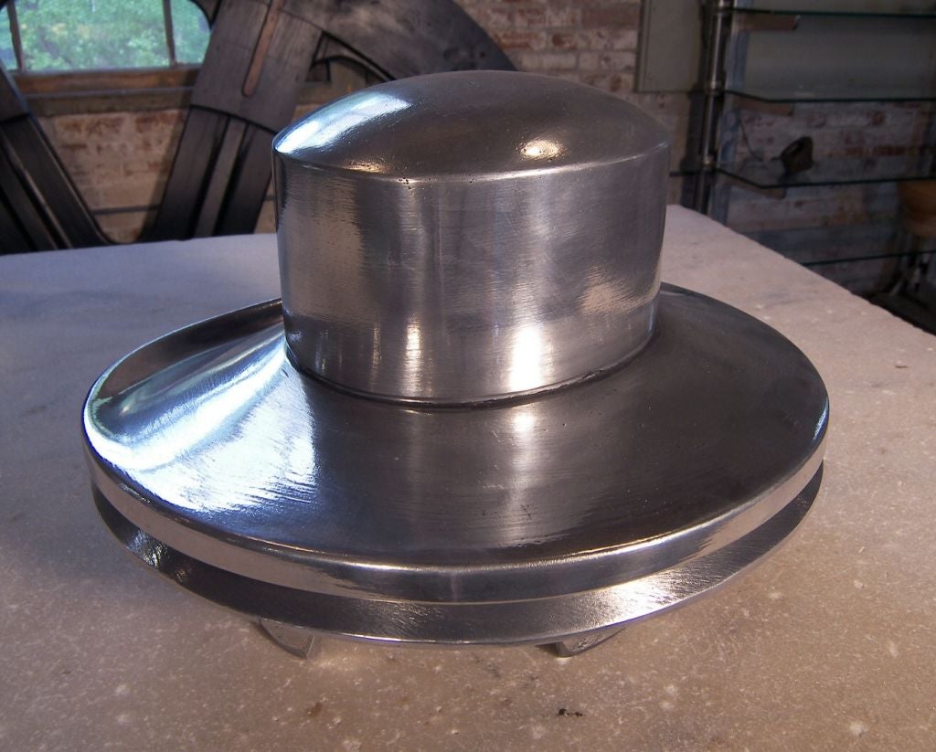 Vintage Metal Hat Mold