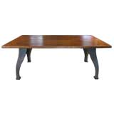 Industrial Cast Iron Table Industrial Cast Iron Table