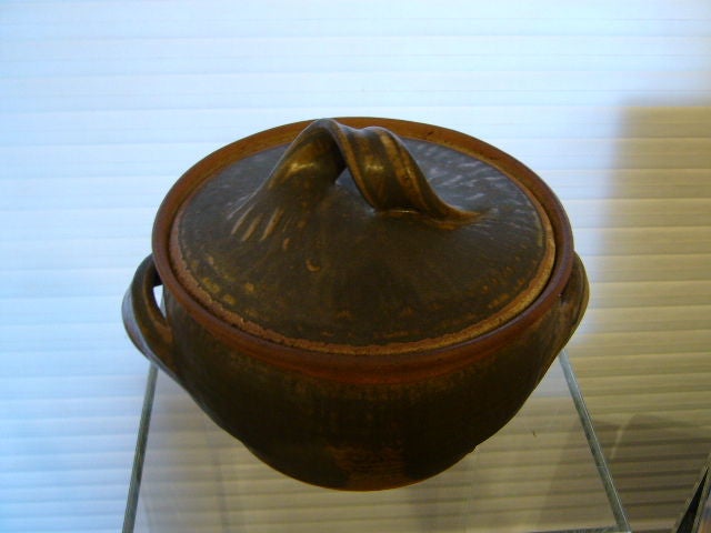 Mid-20th Century Large Karen Karnes Pottery Vessel
