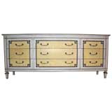 1960s PAINTED CHEST OF DRAWERS - JOHN WIDDICOMB