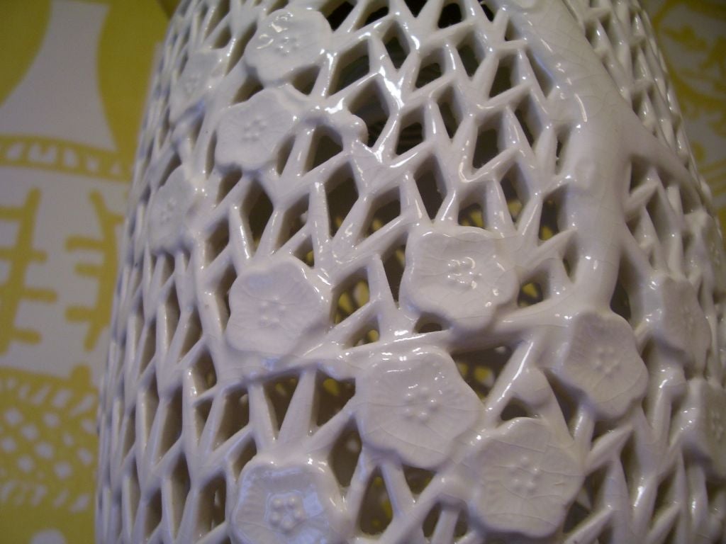 Blanc de Chine Ceiling Fixture