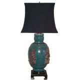 Chinese Ceramic Oversized Lamp