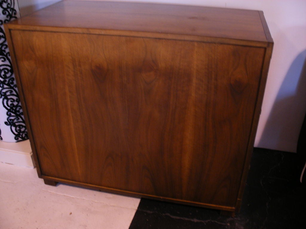 CAMPAIGN STYLE CHEST OF DRAWERS BY BAKER FURNITURE CO. 5