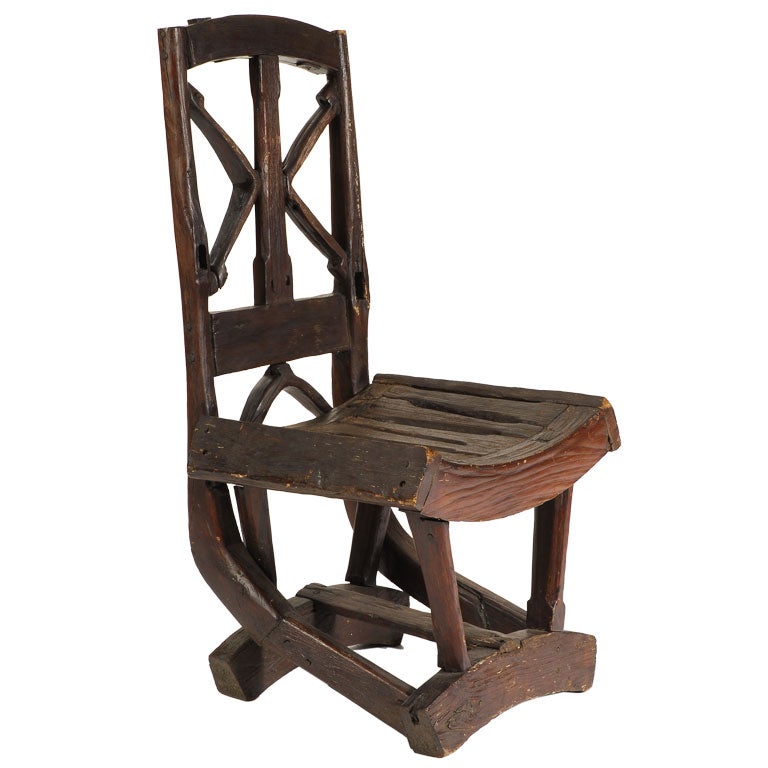 Wagon Wheel Chair