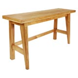 Maxime Console / Table à manger en cerisier ancien
