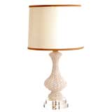 Petite Vintage Murano Table Lamp