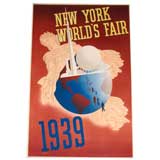 1939 New York World Fair Poster - Atherton