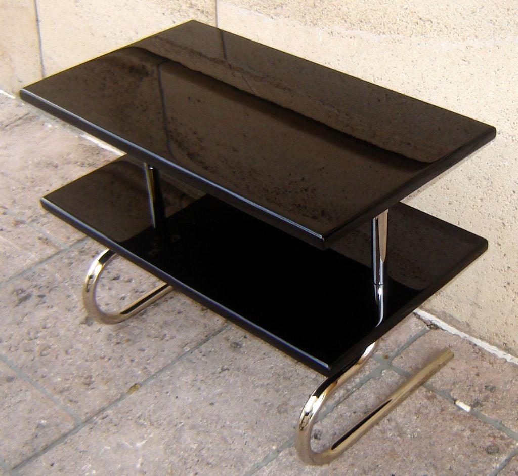 Gilbert Rohde American Art Deco 2-Level Occasional Table In Excellent Condition For Sale In Coral Gables, FL