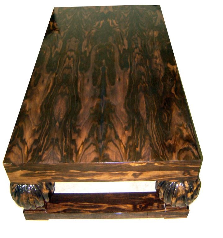 Macassar Ebony Coffee Table